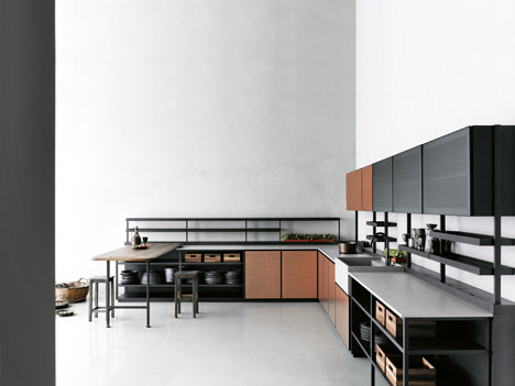 Salina's Kitchen by Patricia Urquiola for Boffi