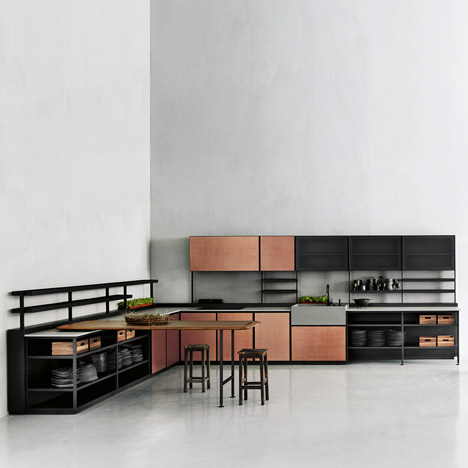 Salina's Kitchen by Patricia Urquiola for Boffi