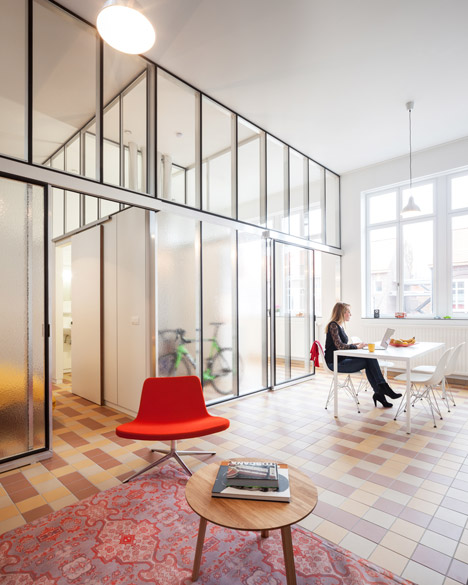 School renovation into Dwellings by Lieven Dejaeghere
