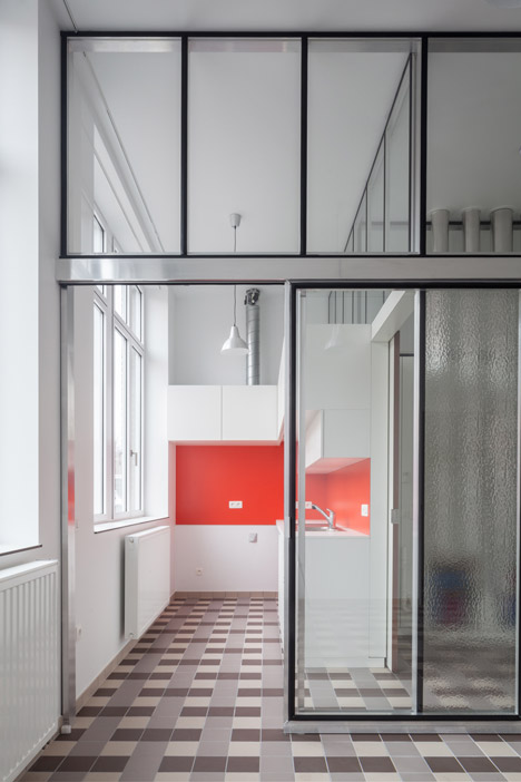 School renovation into Dwellings by Lieven Dejaeghere
