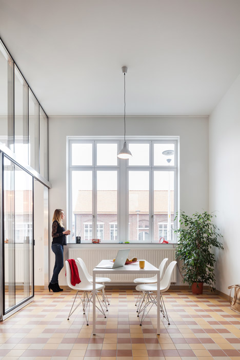 School renovation into Dwellings by Lieven Dejaeghere