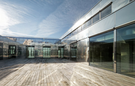 Jules Ladoumègue Sports Centre by Dietmar Feichtinger Architectes