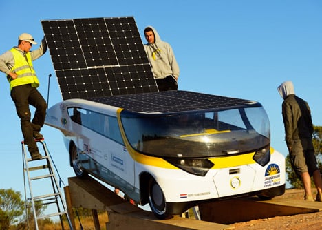 The original Stella solar-powered car