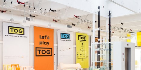Triptyque design for TOG flagship store in Sao Paulo