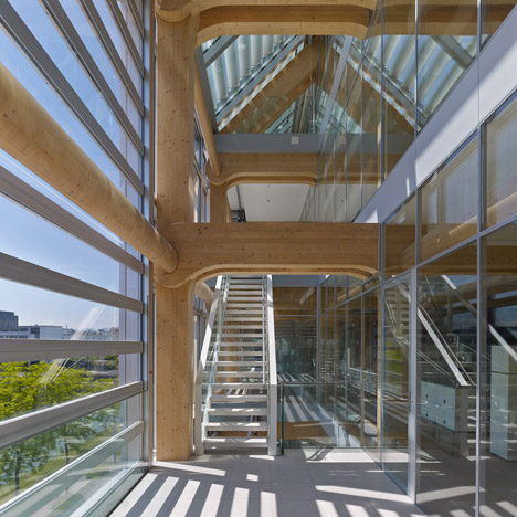 Tamedia New Office Building by Shigeru Ban