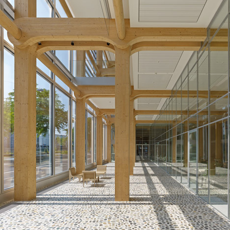 Tamedia New Office Building by Shigeru Ban