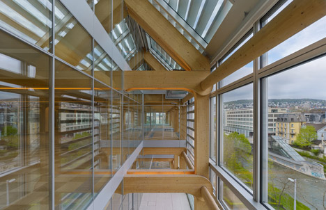 Tamedia New Office Building by Shigeru Ban