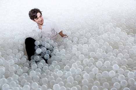 The Beach installation by Snarkitecture
