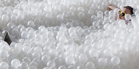 The Beach installation by Snarkitecture