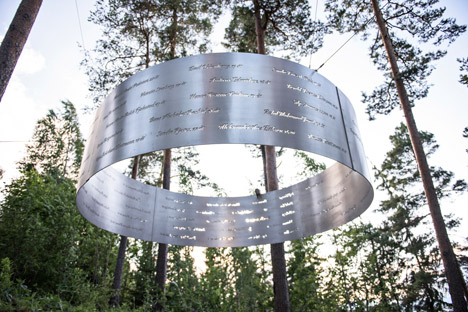 The Clearing, Memorial at Utøya by 3RW