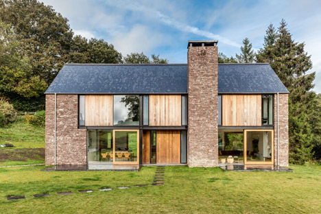 The Nook, Monmouthshire by Hall + Bednarczyk Architects