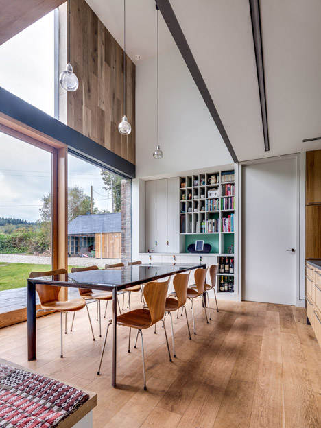 The Nook, Monmouthshire by Hall + Bednarczyk Architects