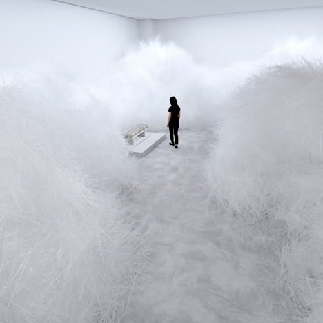 Tokujin Yoshioka uses millions of straws to recreate Tornado installation in Japan