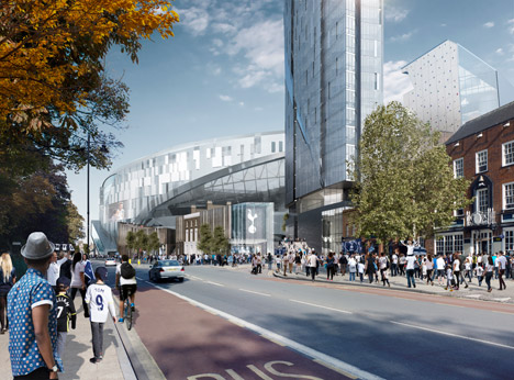 Tottenham Hotspur stadium by Populous