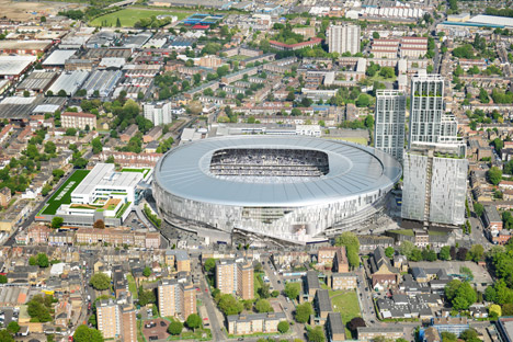 Tottenham Hotspur stadium by Populous