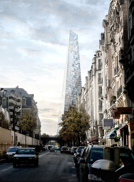 Tour Triangle skyscraper in Paris by Herzog & de Meuron
