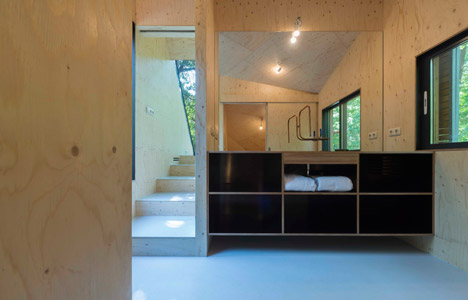 Transformation Forest House by Bloot Architecture