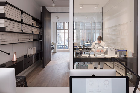 Uniform Wares offices by Feilden Fowles