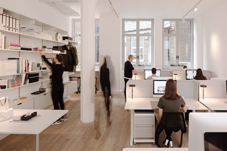 Uniform Wares offices by Feilden Fowles