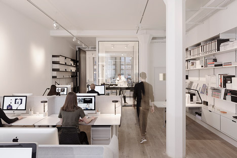 Uniform Wares offices by Feilden Fowles