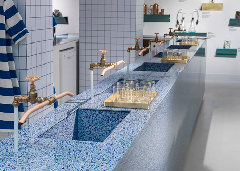 Project Ocean exhibition and Water Bar at Selfridges