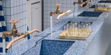 Project Ocean exhibition and Water Bar at Selfridges