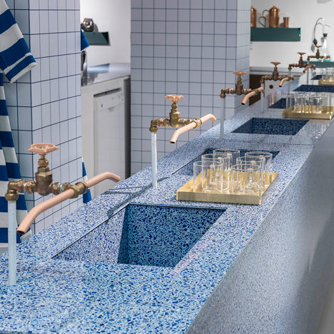 Project Ocean exhibition and Water Bar at Selfridges