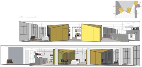 Zamness office, Barcelona by Nook Architects