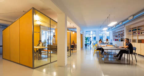 Zamness office, Barcelona by Nook Architects