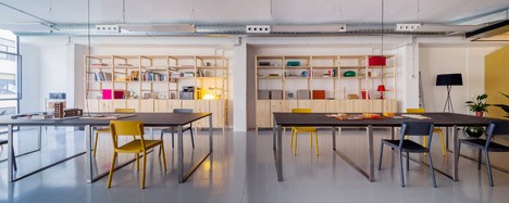 Zamness office, Barcelona by Nook Architects