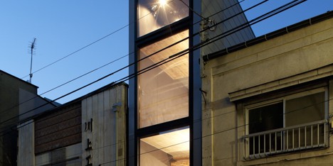 1.8 metre wide house by YUUA Architects & Associates