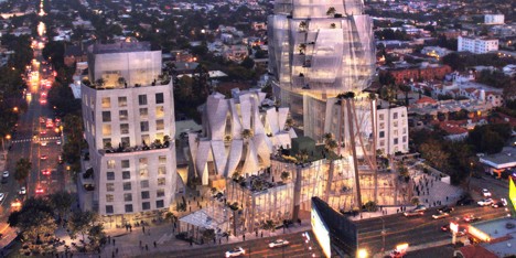 8150 Sunset Boulevard by Frank Gehry