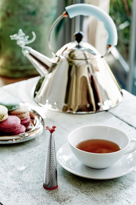 The 30th anniversary 9093 kettle by Michael Graves for Alessi