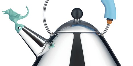 The 30th anniversary 9093 kettle by Michael Graves for Alessi