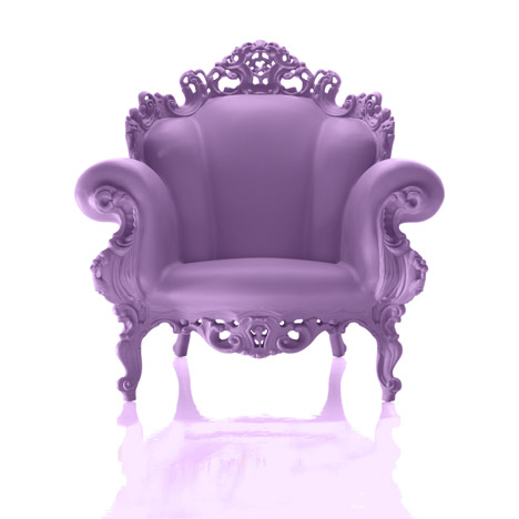 Alessandro Mendini's Proust armchair produced by Magis in plastic