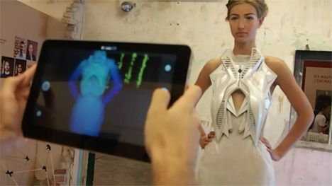 Annouk Wipprecht creates 3D-printed fashion collection for Audi
