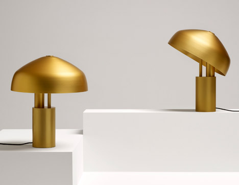 Aura lamp by Ross Gardam