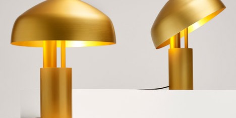 Aura lamp by Ross Gardam