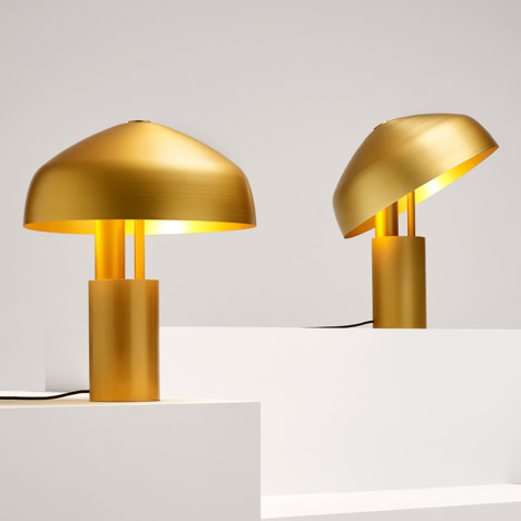 Aura lamp by Ross Gardam