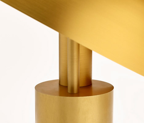 Aura lamp by Ross Gardam