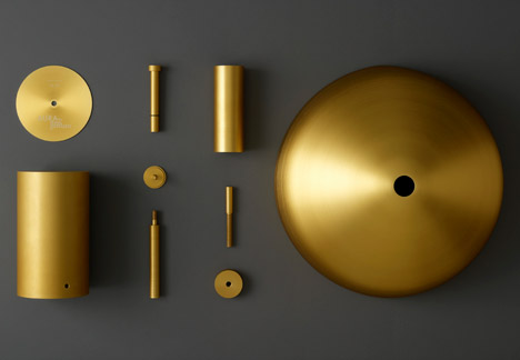 Aura lamp by Ross Gardam