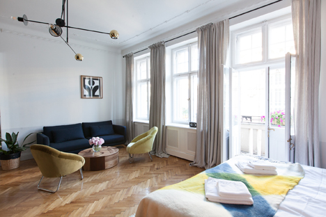 Autor Rooms hotel interiors by Mateusz Baumiller