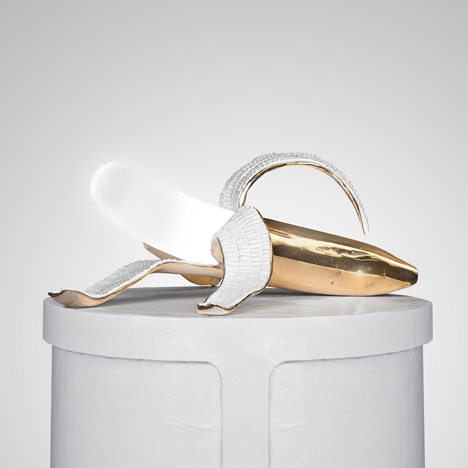 Banana lamp by Studio Job