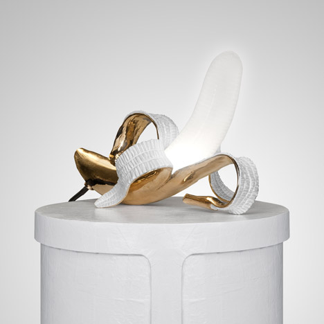 Banana lamp by Studio Job