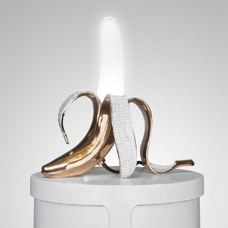 Banana lamp by Studio Job