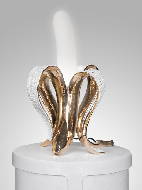Banana lamp by Studio Job