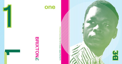 Second edition of the Brixton banknote by This Ain't Rock 'N' Roll