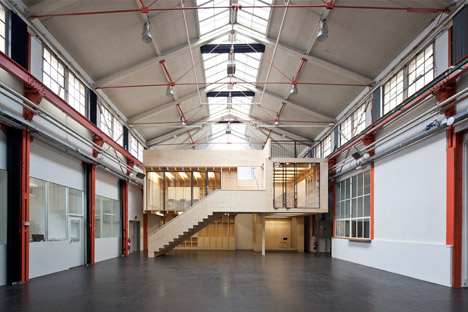 Burckhardt machine factory renovation by Stereo Architektur