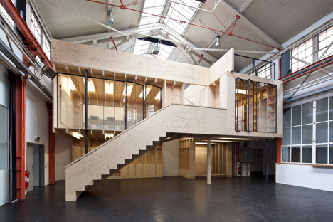 Burckhardt machine factory renovation by Stereo Architektur