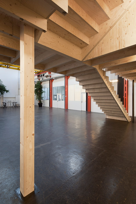 Burckhardt machine factory renovation by Stereo Architektur